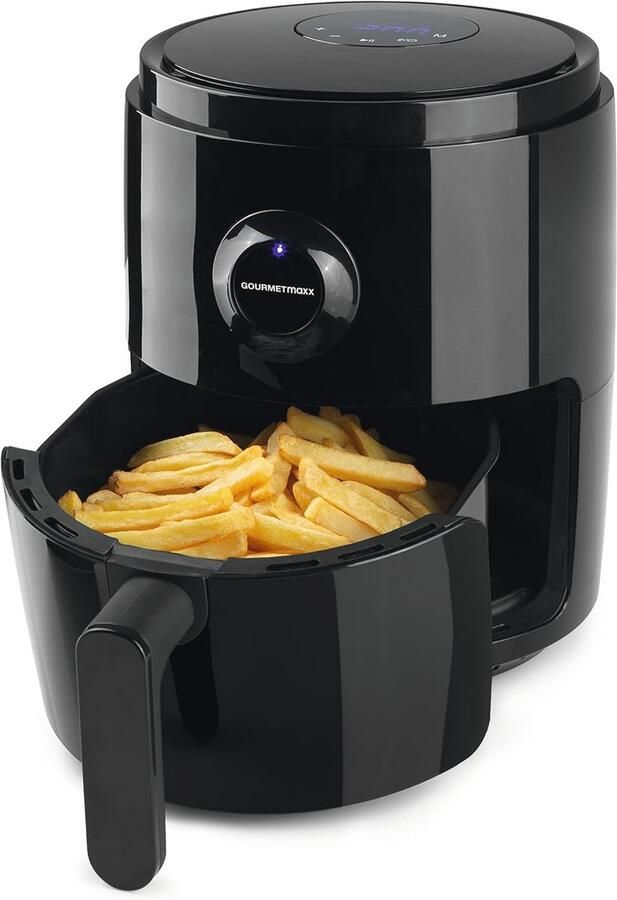 Digitale Heteluchtfriteuse met Oven en Grill 6 Programma's 60 Minuten Timer Eenvoudige Bediening 1400 Watt