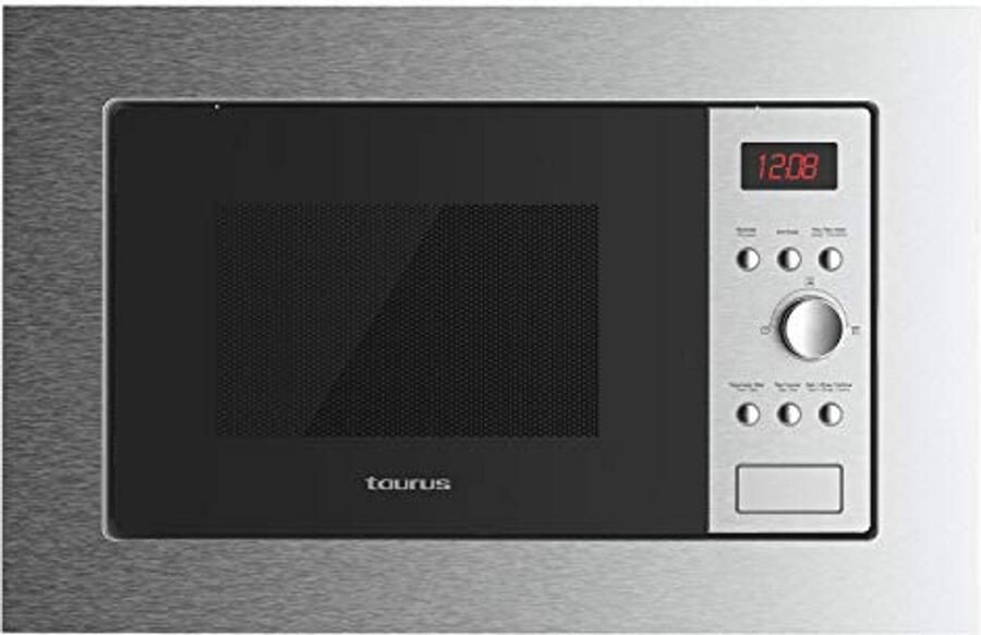 Digitale Inbouwmagnetron 20L met Grill en Automatische Menu's