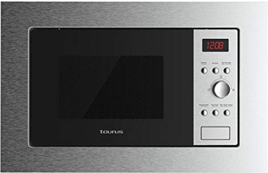 Digitale Inbouwmagnetron 20L met Grill en Automatische Menu's