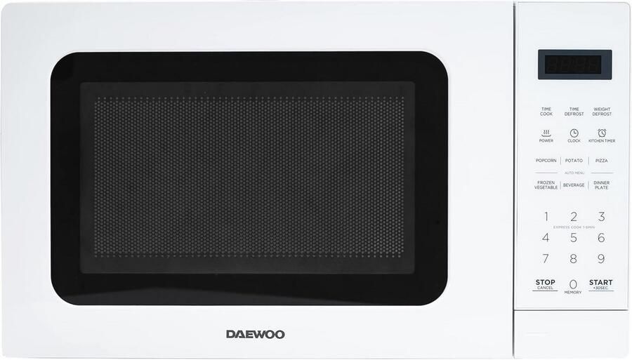 Digitale Magnetron 20 Liter met LED-Display en Digitale Timer 700W 11 Instellingen voor Koken en Ontdooien