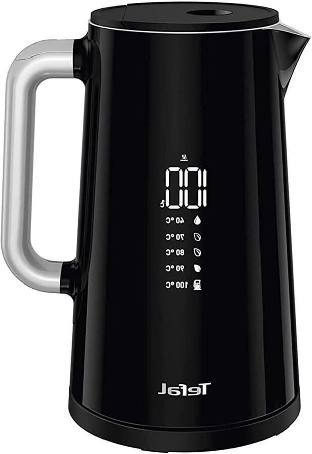 Digitale Waterkoker Elektrische Ketel Dranken Bereiden 5 Temperatuurinstellingen 15 Liter Zwart