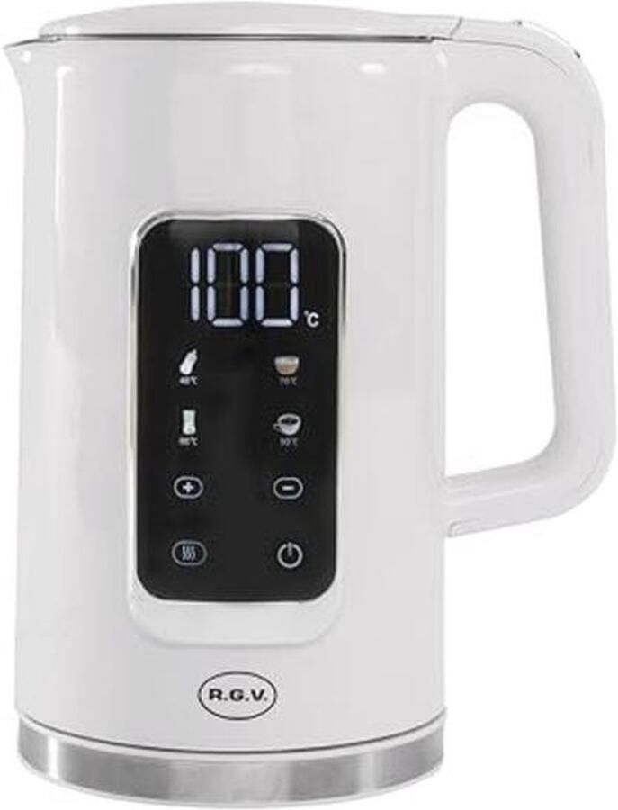 Digitale waterkoker met voorinstellingen voor optimale dranktemperatuur 1 7 liter