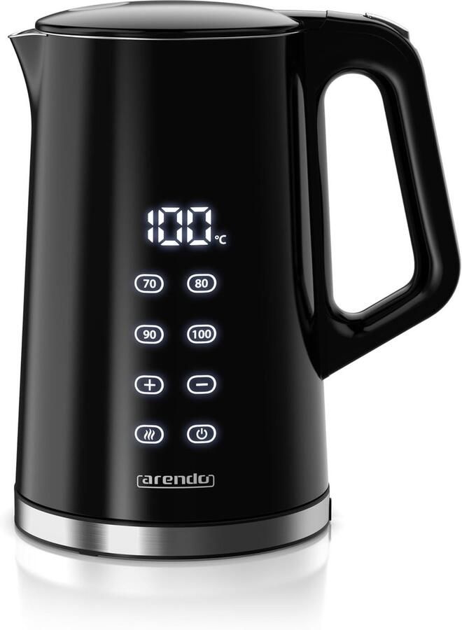 Digitale Waterkoker Roestvrij Staal Temperatuurinstelling Dubbelwandig Design Voor Thuis