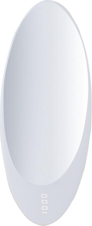 Digitale weegschaal 500 gram (maximaal) theewoegschaal voor losse thee koffiepoeder mini digitale zak-juwelenweegschaal digitale keukenweegschaal met 0 1 gram precisie wit