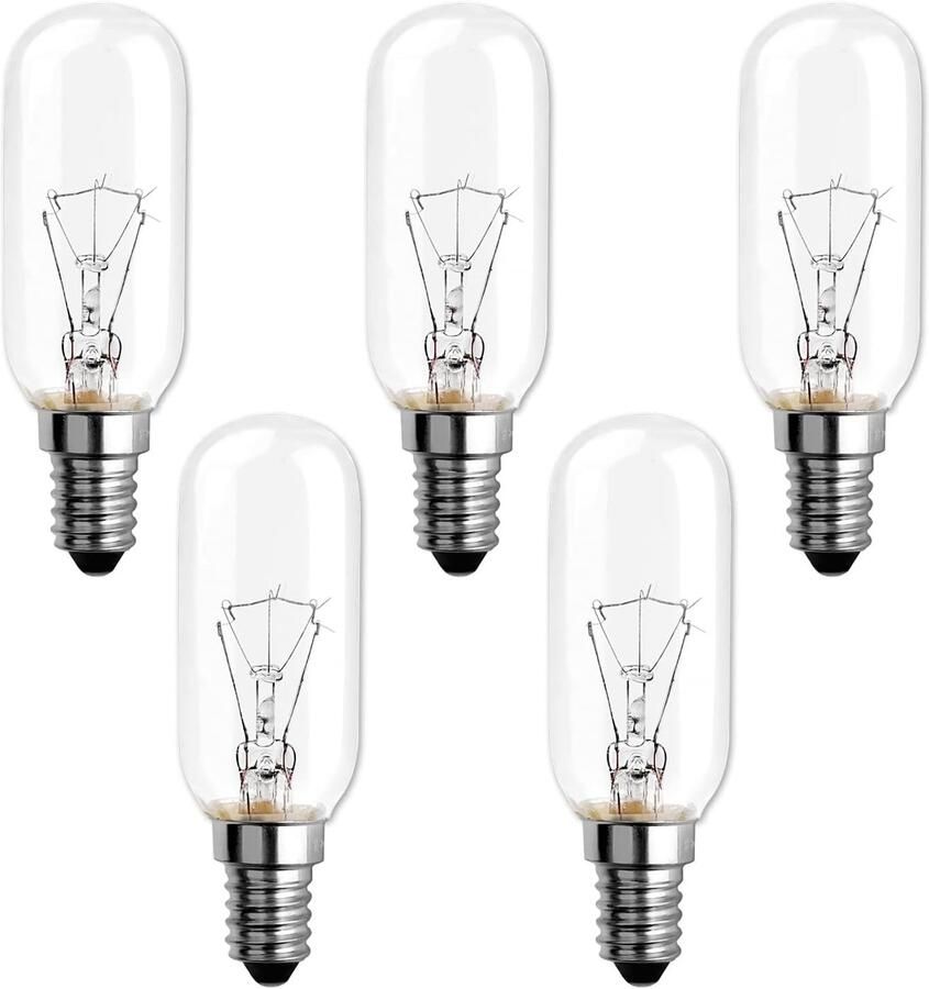 Dimbare E14 Pygmy Lamp 220V T25 320 Lumen Warm Wit 2700K voor Afzuigkap en Verlichting Set van 5