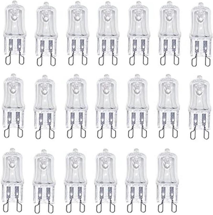 Dimbare Halogeenlamp G9 Warmwit 2800K 28W 370 Lumen Hittebestendig voor Oven en Magnetron