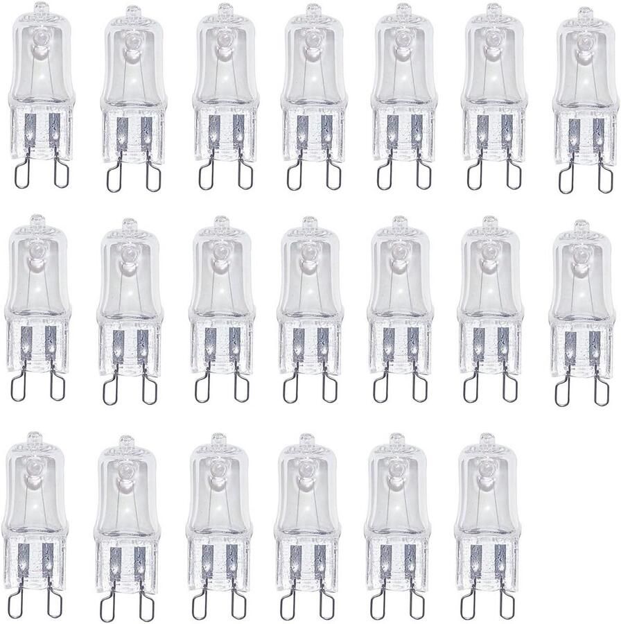 Dimbare Halogeenlamp G9 Warmwit 2800K 28W 370 Lumen voor Oven en Magnetron
