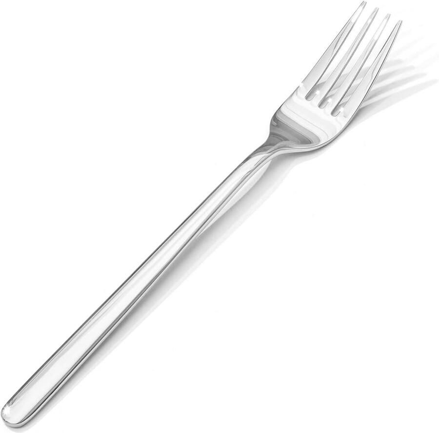 Dinervorken Set Tafelvorken Bestek Dagelijks Gebruik Roestvrij Staal 18 8 20 cm Lengte Zilverkleurig