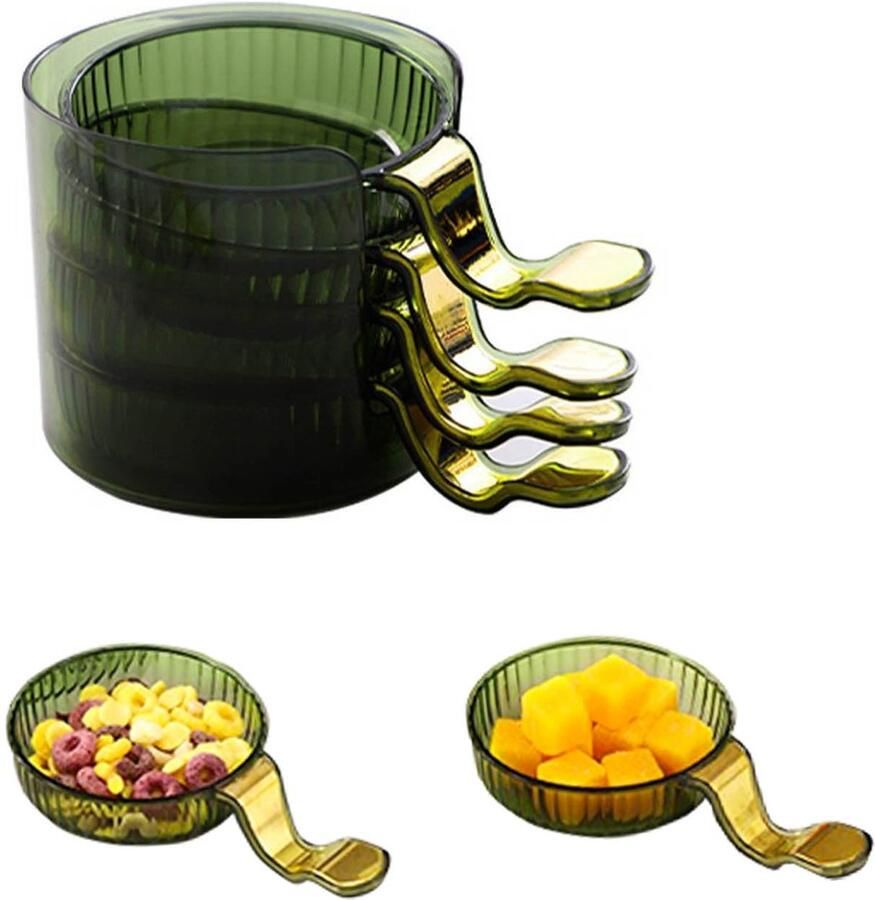 Dip Bowls azijn schotel kant kleine kommen voor dips kleine dompelkommen kommen dippen sausgerechten sauskommen snackkom herbruikbare mini-dompelkommen voor specerijen snacks