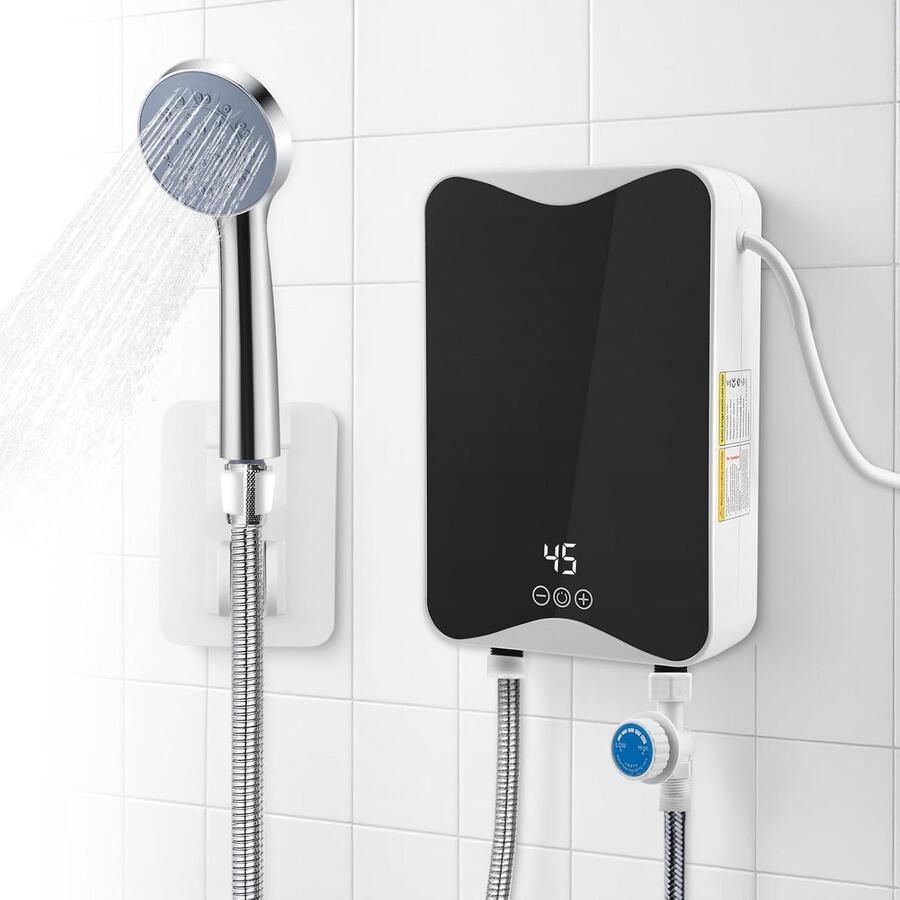 Direct Elektrische Waterverwarmer met Douchekop 5.5 KW Mini Boiler