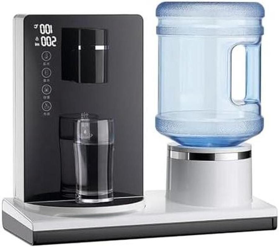 Direct Heetwater Dispenser Drankmachine Waterkoker Snel Drankjes Maken Instelbare Temperatuur Desktop Model Zwart