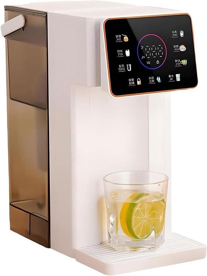 Direct Heetwater Dispenser Waterkoker Warmte Dranken Bereiden 6 Temperatuurinstellingen 3L Tank Wit