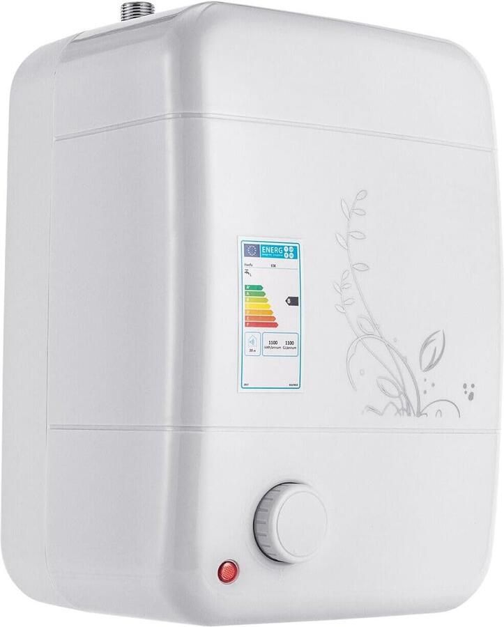 Elektrische Boiler Direct Warm Water Keuken Gebruik Instelbare Temperatuur 8 Liter Capaciteit Wit