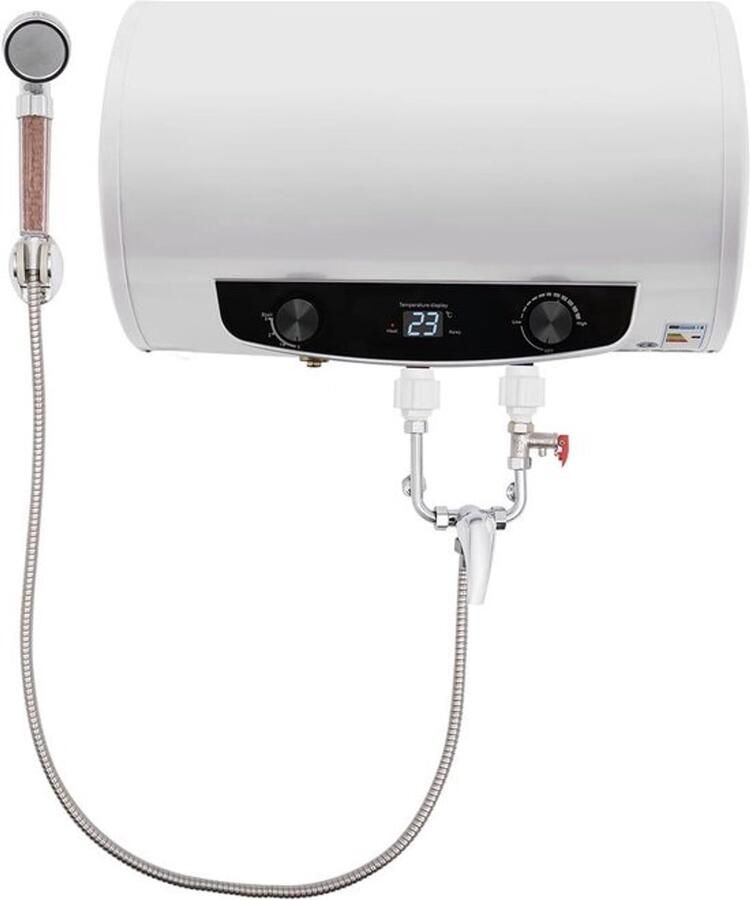 Directe Waterverwarmer Keuken Boiler Douche Comfort Snelle Opwarming 30 Liter Capaciteit Wit