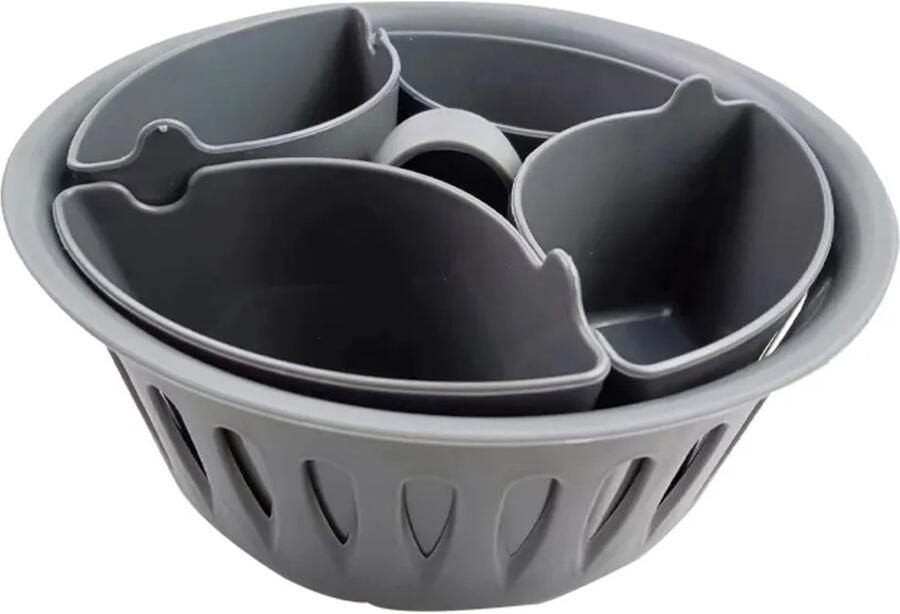 Dit 2-in-1 eierkokeraccessoire is compatibel met de Geschikt voor Thermomix TM5 TM6 en TM31 keukenblenders