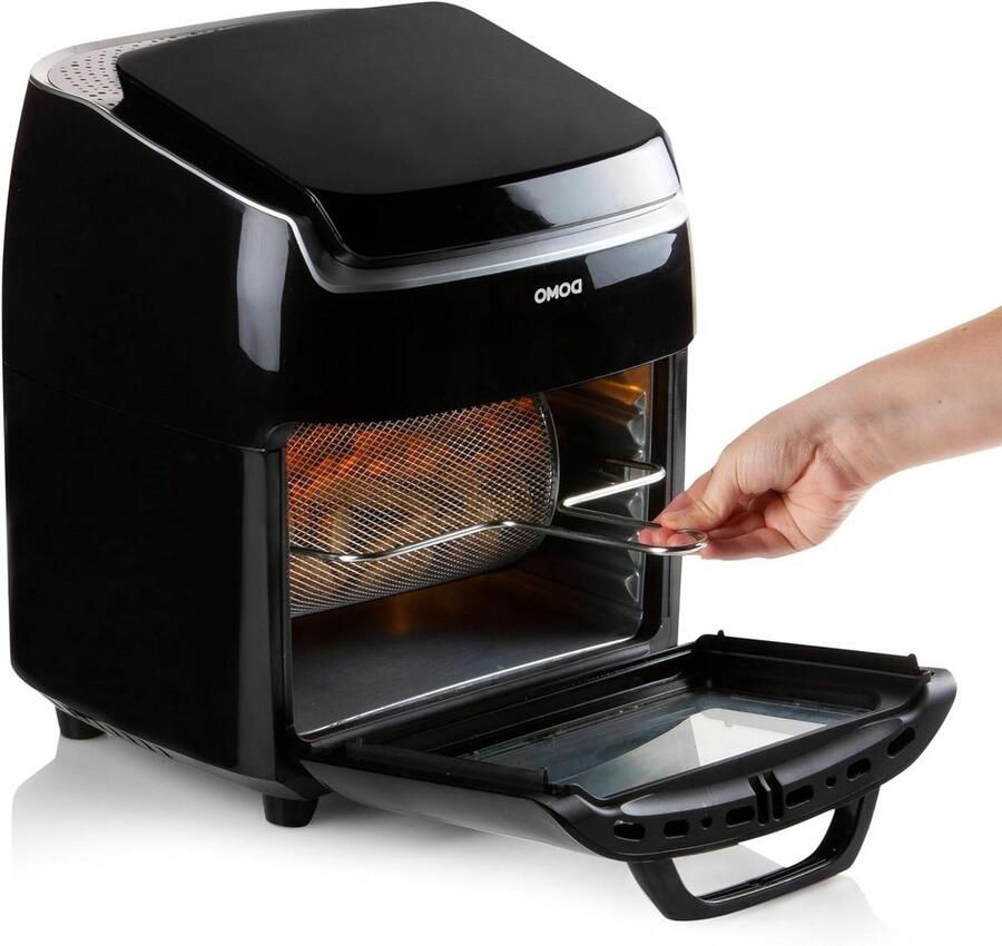 DOMO DO534FR Friteuse met display timerfunctie zwart