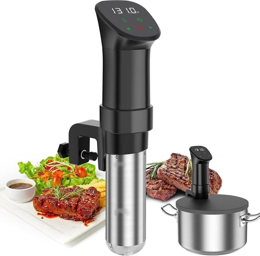 Dompelkoker Wateroven Circulator Precisie Koken Stille Werking 12L Capaciteit Zilver