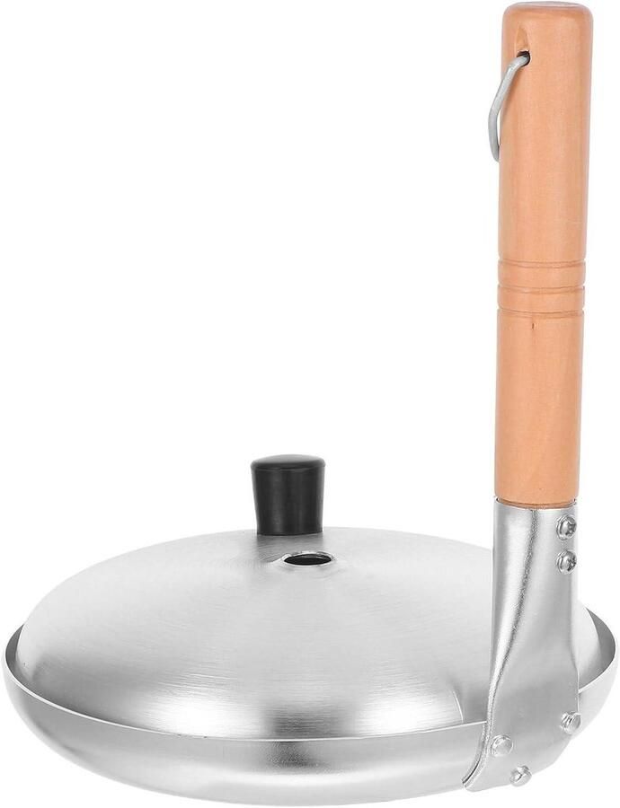 Donburi Pan Oyakodon Steelpan Ontbijt Maken Verticaal Handvat 20 cm Zilver