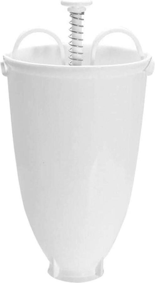 Donut Machine Donutmaker Koekjesmaker Zelf Gebak Maken Voedselveilig Plastic Diameter 9.5 cm Rood