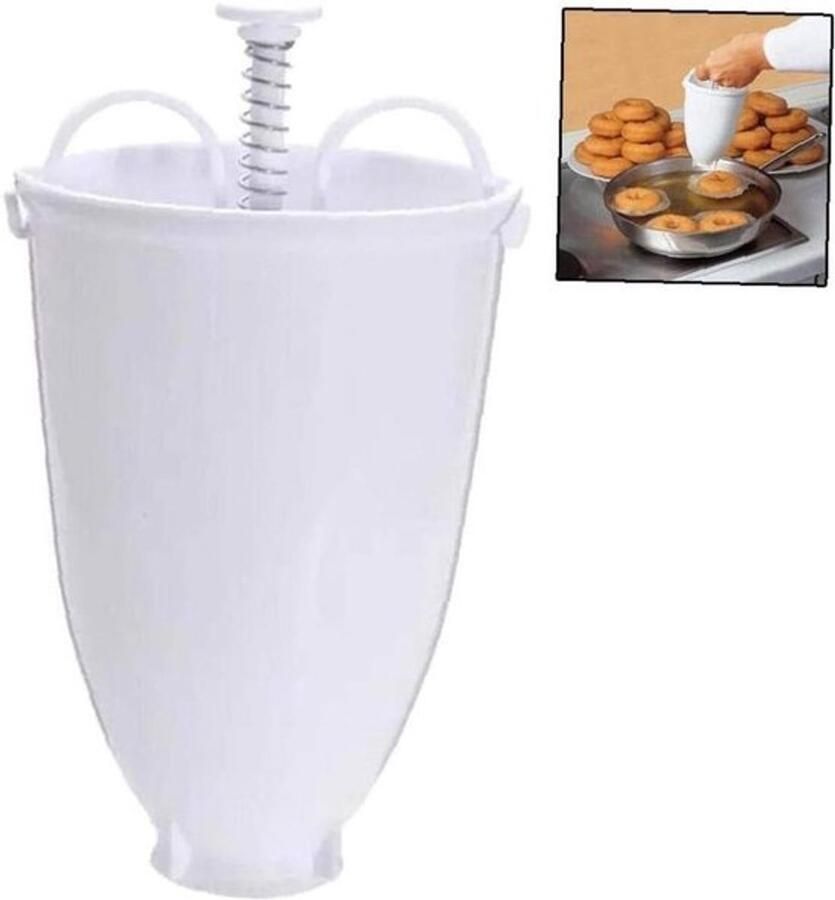 Donut Maker Bakvorm Zelf Bakken Handmatige Bediening 9x18cm Stijl 1