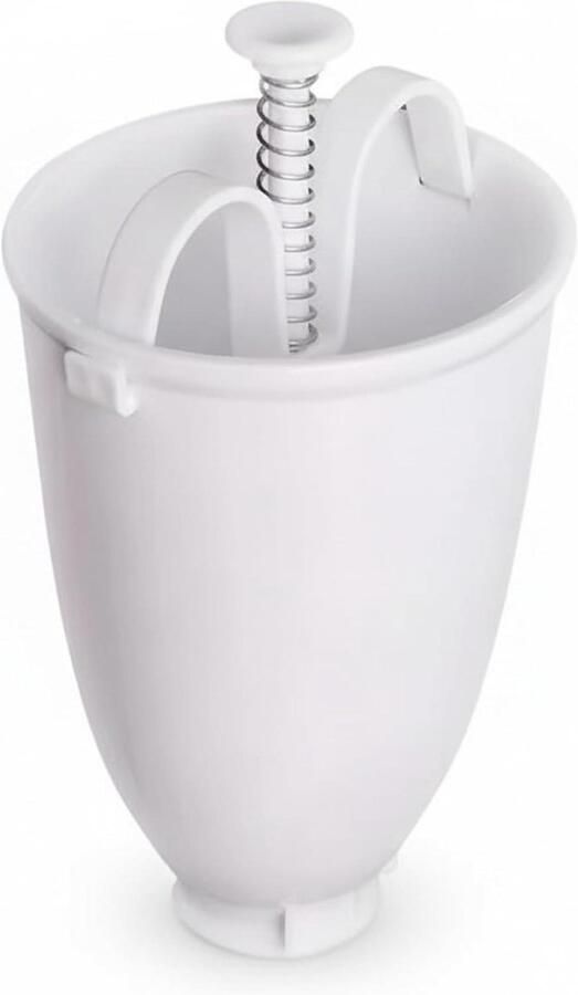 Donut Maker Bakvorm Zelf Bakken Handmatige Beslag Controle 18 x 8 x 5 cm Wit