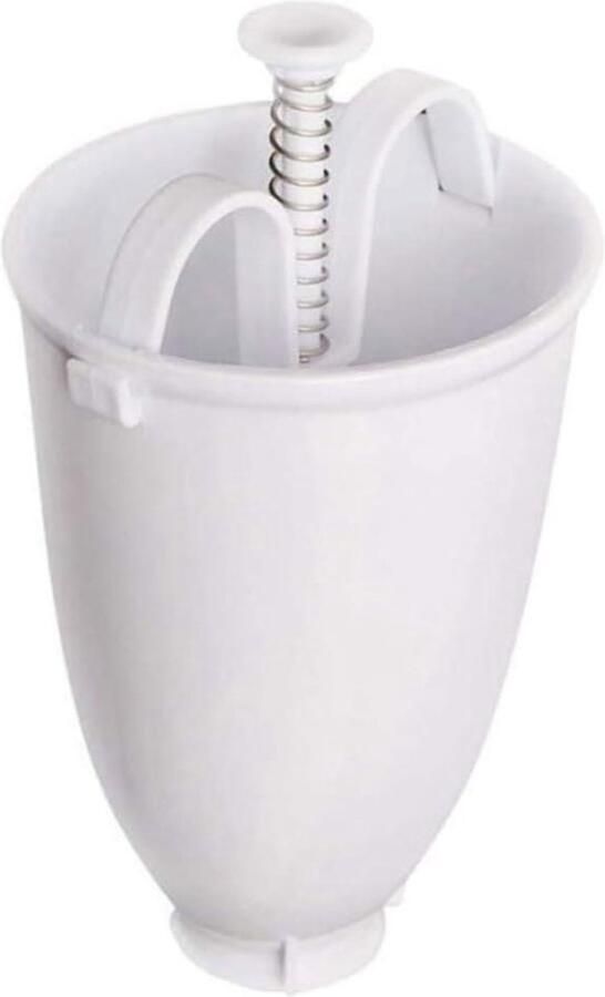 Donut Maker Bakvorm Zelf Gebak Maken Handmatige Bediening 7.1 inch Wit