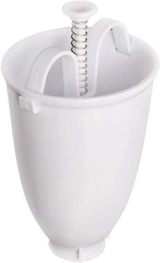 Donut Maker Bakvorm Zelf Gebak Maken Handmatige Bediening 7.1 Inch Wit