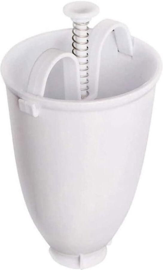 Donut Maker Bakvorm Zelf Gebak Maken Handmatige Bediening 7.1 Inch Wit