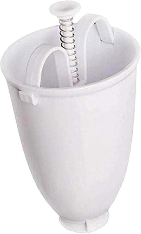 Donut Maker Deeg Dispenser Zelf Gebak Maken Maakt 24 Donuts 18cm x 10cm Wit