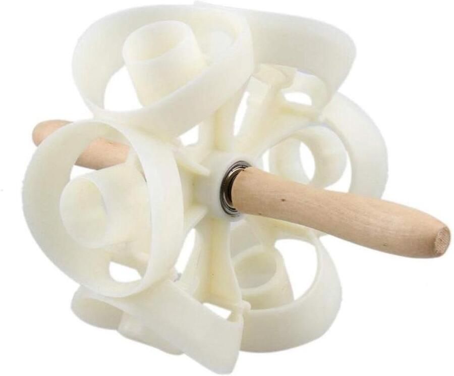 Donut Maker Donut Snijder Koekjes Bakken 6 Rondjes Tegelijk 15x12x12cm Beige