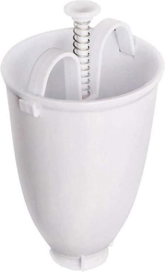 Donut Maker Donutvorm Bakvorm Zelf Gebak Maken Handmatige Bediening 18 cm Wit