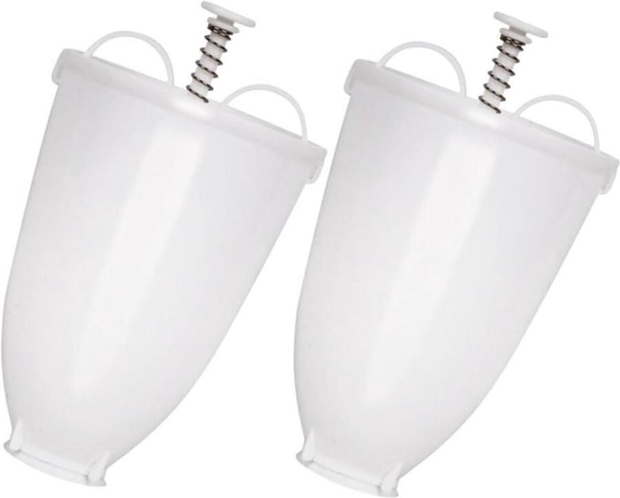 Donut Maker Set Bakvorm Gebak Zelf Gebak Maken Ergonomisch Handvat 2 Stuks Wit