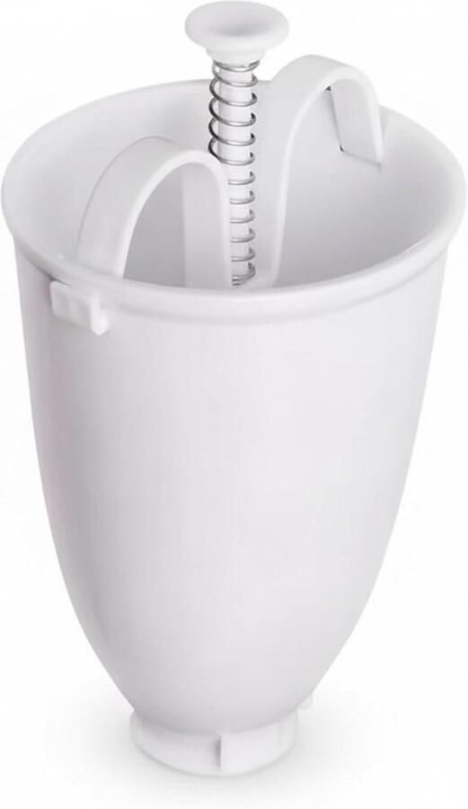 Donutmaker Donutpers Beslagverdeler Zelf Bakken Consistente Vorm Grootte 100 Gram Wit