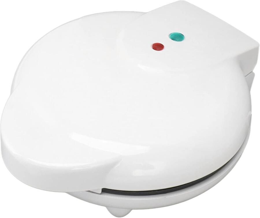 Donutmaker Mini bakmachine Thuis bakken Antiaanbaklaag 27 x 24 x 13 cm Wit