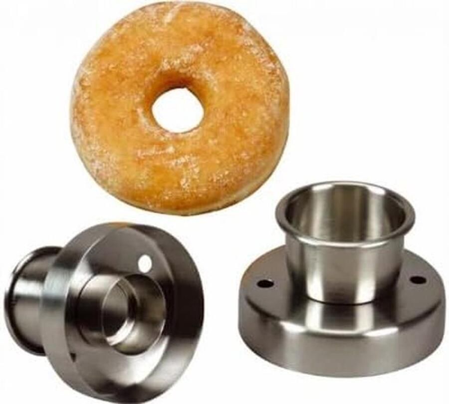 Donutsnijder RVS Professional Kwaliteit voor Bakken