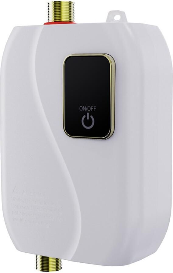 Doorstroomboiler 220V 3000W instant onderbouwboiler met digitaal display geschikt voor keukens badkamers wasruimtes en andere vergelijkbare ruimtes