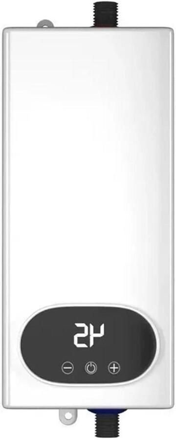 Doorstroomboiler Elektrisch Mini Boiler Keuken Snel Warm Water Onmiddellijke Verwarming 1.0 Gram Wit