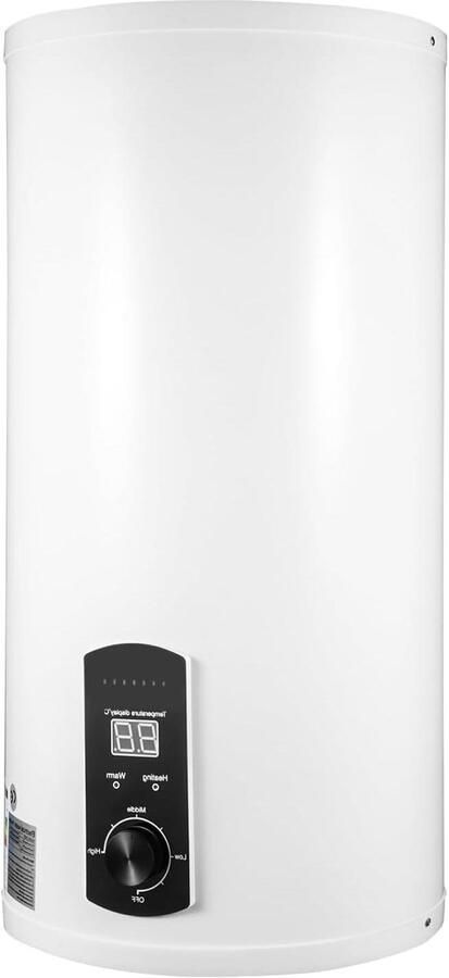 Elektronische Doorstroomboiler Warmwaterboiler Keuken Direct Warm Water Snelle Verwarming 60 Liter Wit