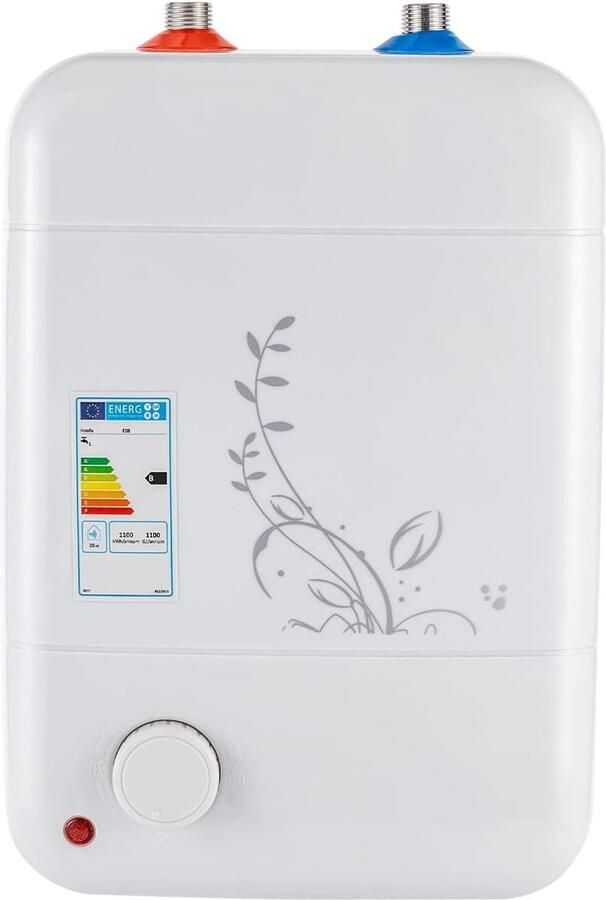 Doorstroomboiler Warmwaterboiler Keuken Badkamer Snelle Opwarming 10 Liter Wit