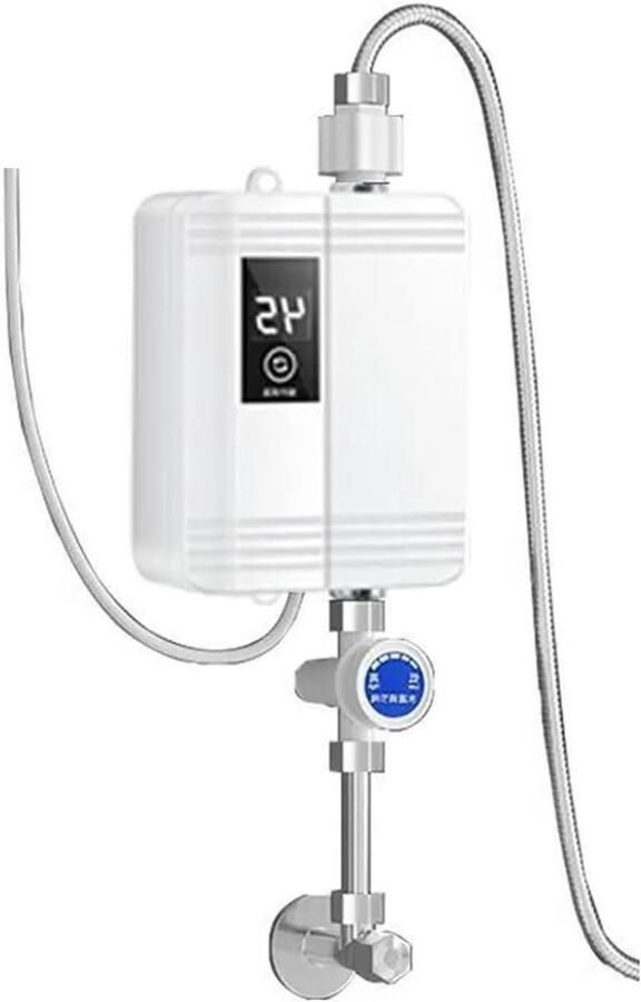 Doorstroomverwarmer Elektrisch Mini Boiler Direct Warm Water Snelle Verwarming 3500W Wit