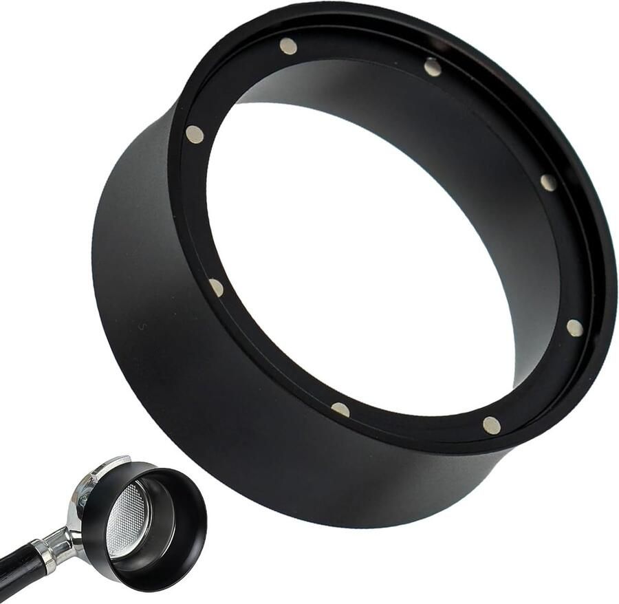 Doseringsring 51mm magnetische dosing ring en porta filter trechter voor koffiemachines portafilter accessoires voor perfecte espresso