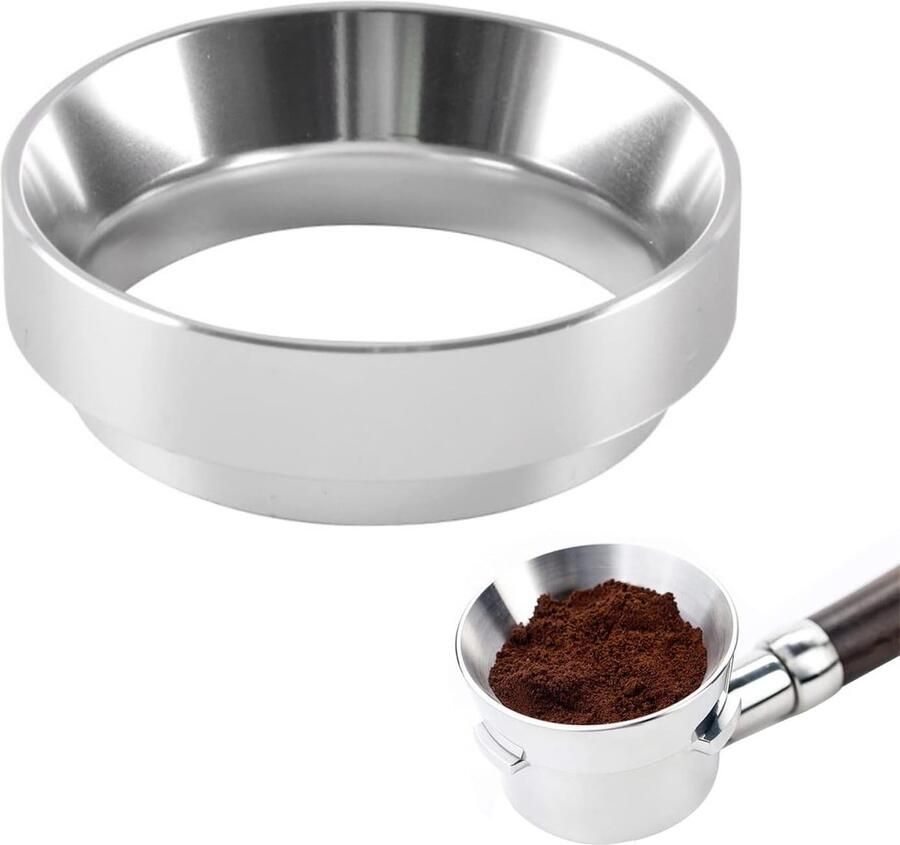 Dosing ring 51 mm voor koffie magnetische doseerring van aluminium accessoires voor espresso barista en thuisgebruik