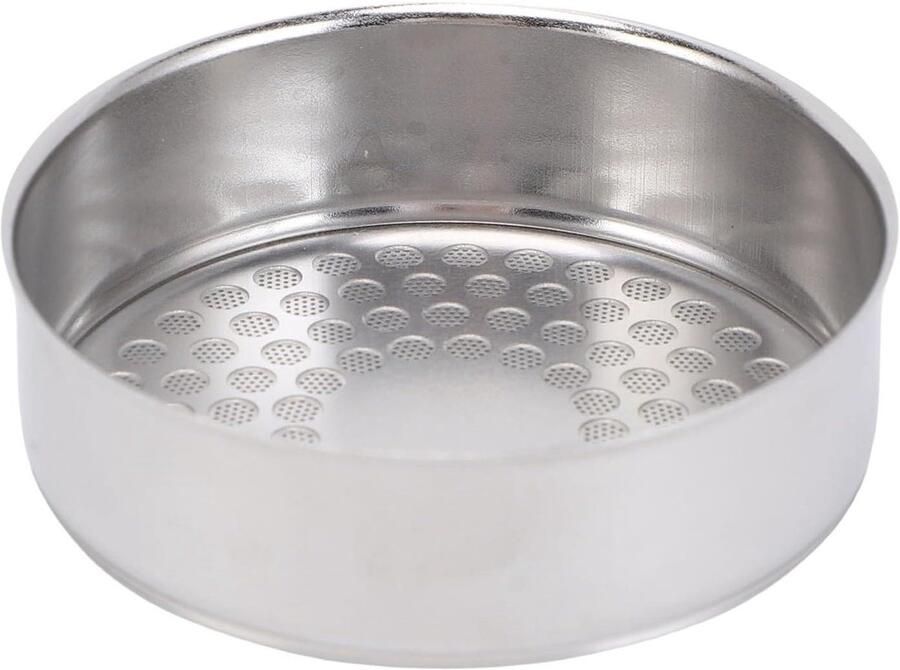 Douchescherm Koffiezetapparaat Groepshoofd Vervanging Koffie Extractie Verbeteren Uniforme Waterdistributie 0.3 mm Gaten Zilver