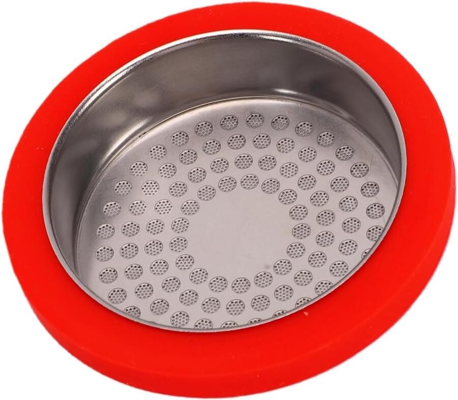 Douchescherm Stoomring Koffiezetapparaat Onderdeel Espresso Bereiding Gelijkmatige Waterverdeling 58 Mm Zilverkleurig
