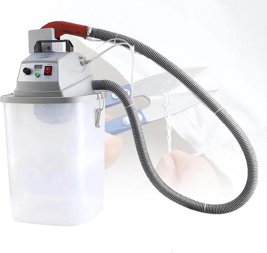 Draad Snijmachine Pluizenverwijderaar Kleding ie Borstelloze Motor 30 Liter Bak Grijs