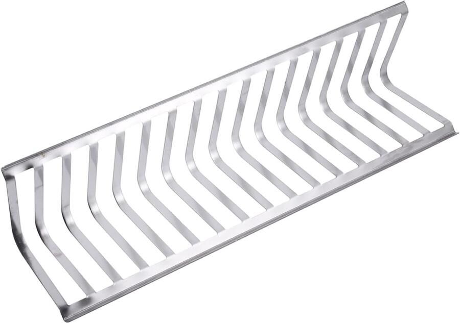 Draadcilindrisch Rek BBQ Grill Rek Buiten Koken Gelijkmatige Warmte 31x10x8cm Zilver