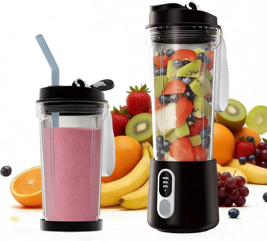 Portable Blender for Smoothies Electric Juicer Freshly squeezed juices milkshakes and baby food mini mixer blender ShopVlot