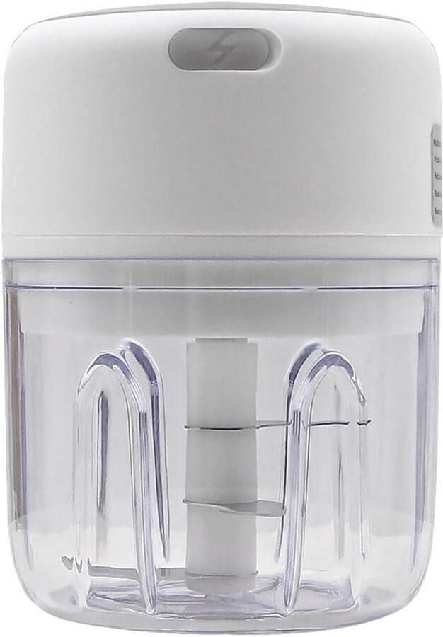 Draadloze elektrische keukenhakker 250ML USB-oplaadbaar voor groenten noten en vlees
