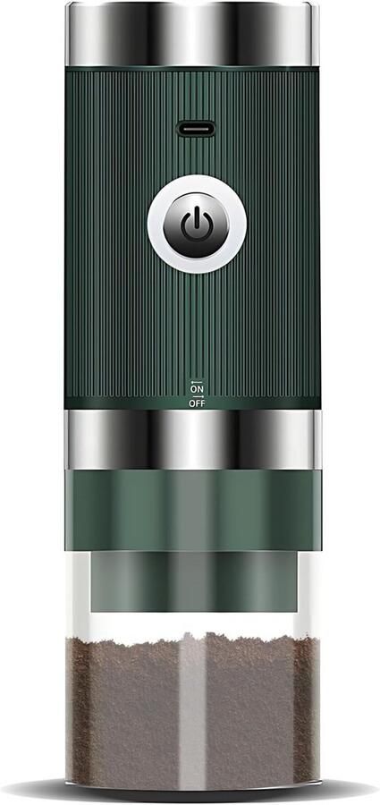 Draadloze Elektrische Koffiemolen met 5 Niveaus Verstelbaar en Type-C Opladen