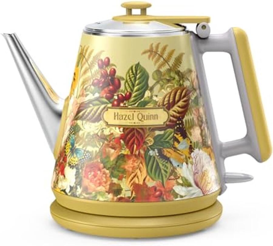 Draadloze Elektrische Kookketel Roestvrij Staal Snel Koken Met Automatisch Uitschakelen (1 Liter)